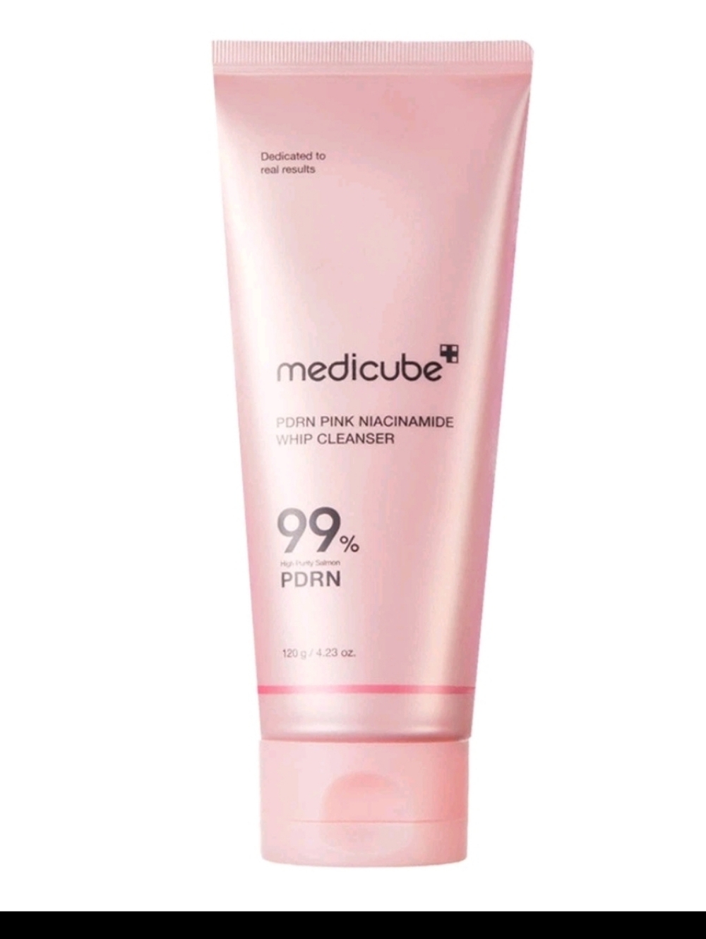 Medicube PDRN Pink Niacinamide Whip Cleanser - 4.23 Oz.